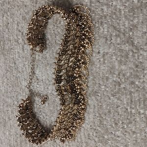 Brutalist Gold Tone Choker